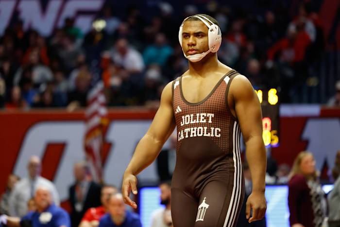 Illinois state wrestling championships February 18 2023 Nate Latsch 15370